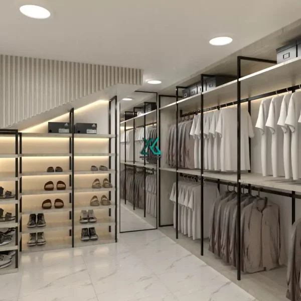 DISPLAY SHELVES